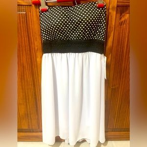 Strapless Mini Summer Dress